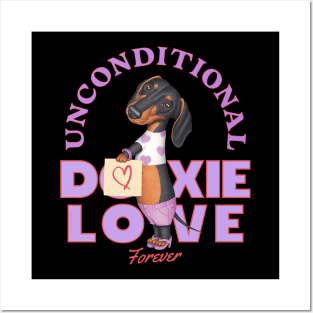 Unconditional Doxie Love Posters and Art